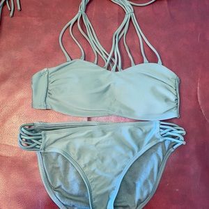 Bikini with braided detailing